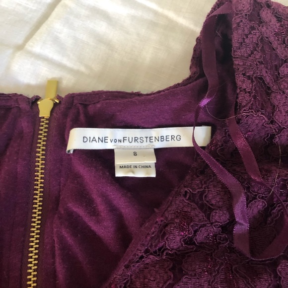 Diane Von Furstenburg zipper back Wanda dress - Picture 4 of 4